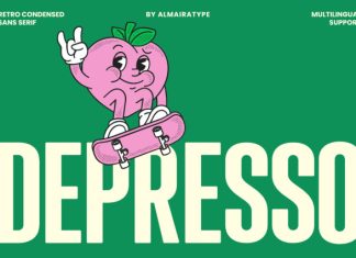 Depresso Font preview image 1