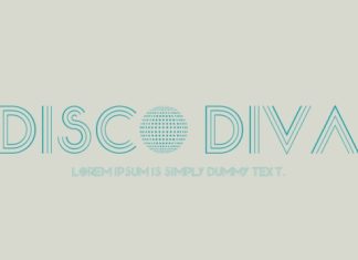 Disco Diva Font preview image 3