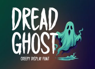 Dread Ghost Font preview image 1