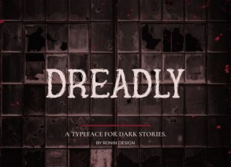 Dreadly – Horror Typeface Font preview image 3