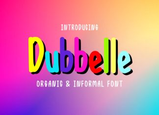Dubbelle Organic & Informal Font preview image 1