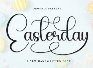 Easterday Font preview image 1