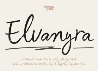 Elvanyra Font preview image 1