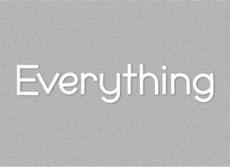 Everything Font preview image 1