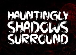 Evil Roar Font preview image 3