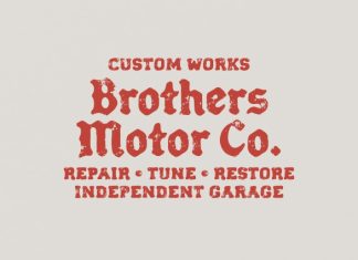 Forge Garage Font preview image 2