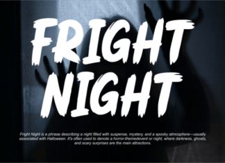 Freaky Spooky Font preview image 2