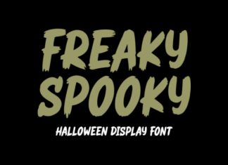 Freaky Spooky Font preview image 1