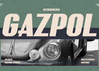 GAZPOL FONT preview image 1