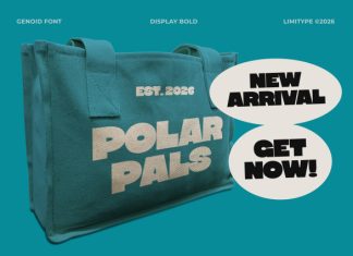 Genoid – Bold Display Font preview image 3