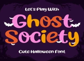 Ghost Society Font preview image 1
