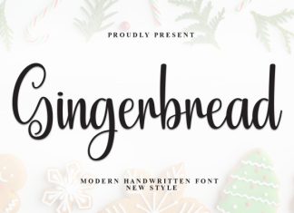 Gingerbread Font preview image 1