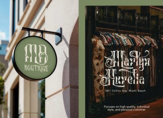 Glorivane – Victorian Display Font preview image 2