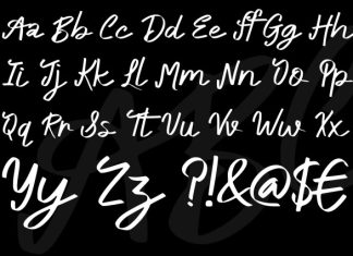 Glory Bird Font preview image 3