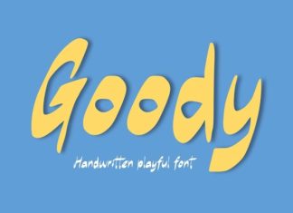 Goody Font preview image 1