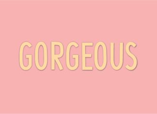 Gorgeous Font preview image 1