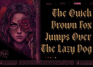Gothica Sanctora Font preview image 2