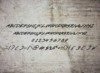 Graffiti Linewall Font preview image 3