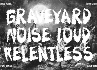 Gravebound Hardcore Font preview image 3