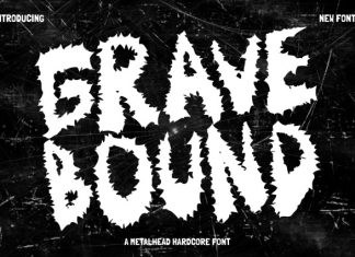 Gravebound Hardcore Font preview image 1
