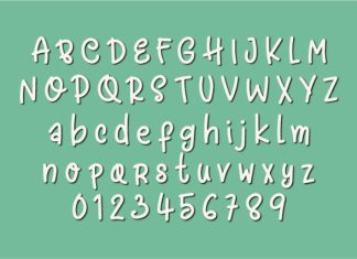 Greenery Font preview image 3