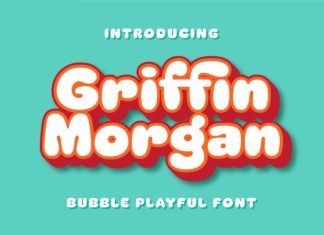 Griffin Morgan – Bubble Playful Font preview image 1