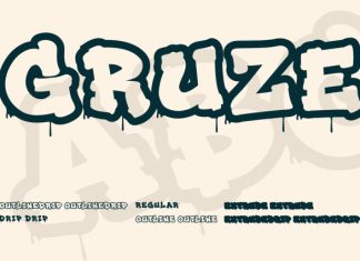 Gruze Font preview image 3