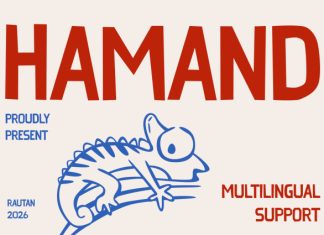 Hamand Font preview image 1