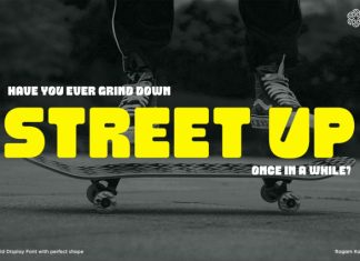Hard Block Font preview image 3