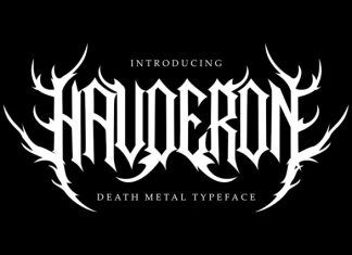 Haveron Font preview image 1