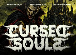 Hellver – Horror Display Font preview image 3