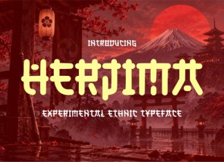 Herjima Font preview image 1