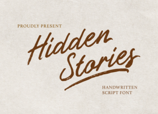 Hidden Stories Font preview image 1