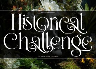 Historical Challenge Font preview image 1