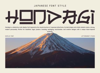 Hondagi Font preview image 1