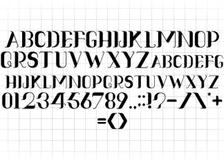 Humming Stats Font preview image 2