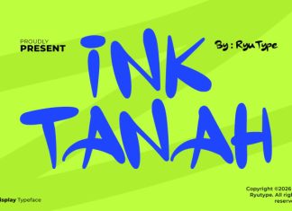 INKTANAH DISPLAY FONT preview image 1