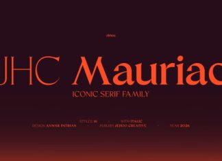 JHC Mauriac Font preview image 1
