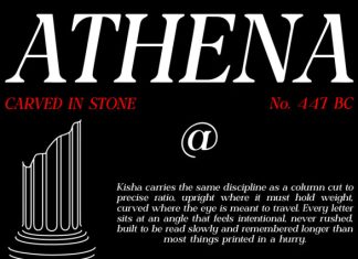 KISHA Font preview image 3