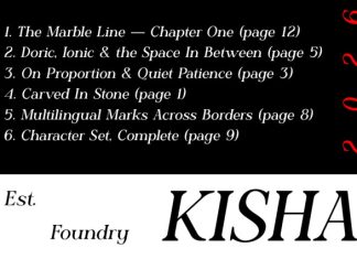 KISHA Font preview image 2