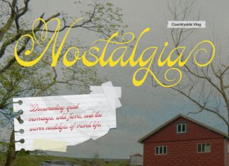 Kasfia Sirius Classic Script Font preview image 2