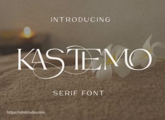 Kastemo Serif Font preview image 1
