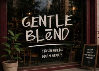 Kopag Roso – Handwriting Coffe Font preview image 2