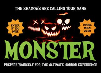 Kroco Casper Halloween Horror Font preview image 3