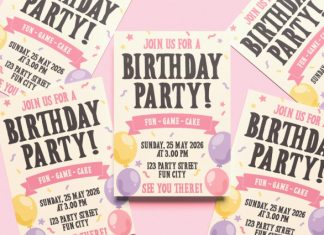 Kroovella Playful Birthday Font preview image 3