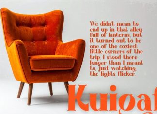 Kuigaf – Serif Display Font preview image 2