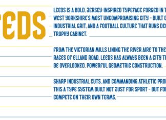 Leeds Font preview image 2