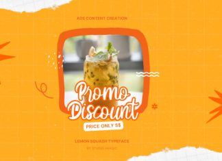 Lemon Squash Handwritten Font preview image 2
