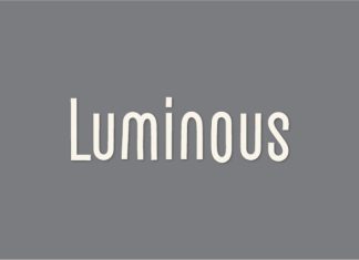 Luminous HS Font preview image 1