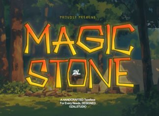 Magic Stone – Display Typeface Font preview image 1